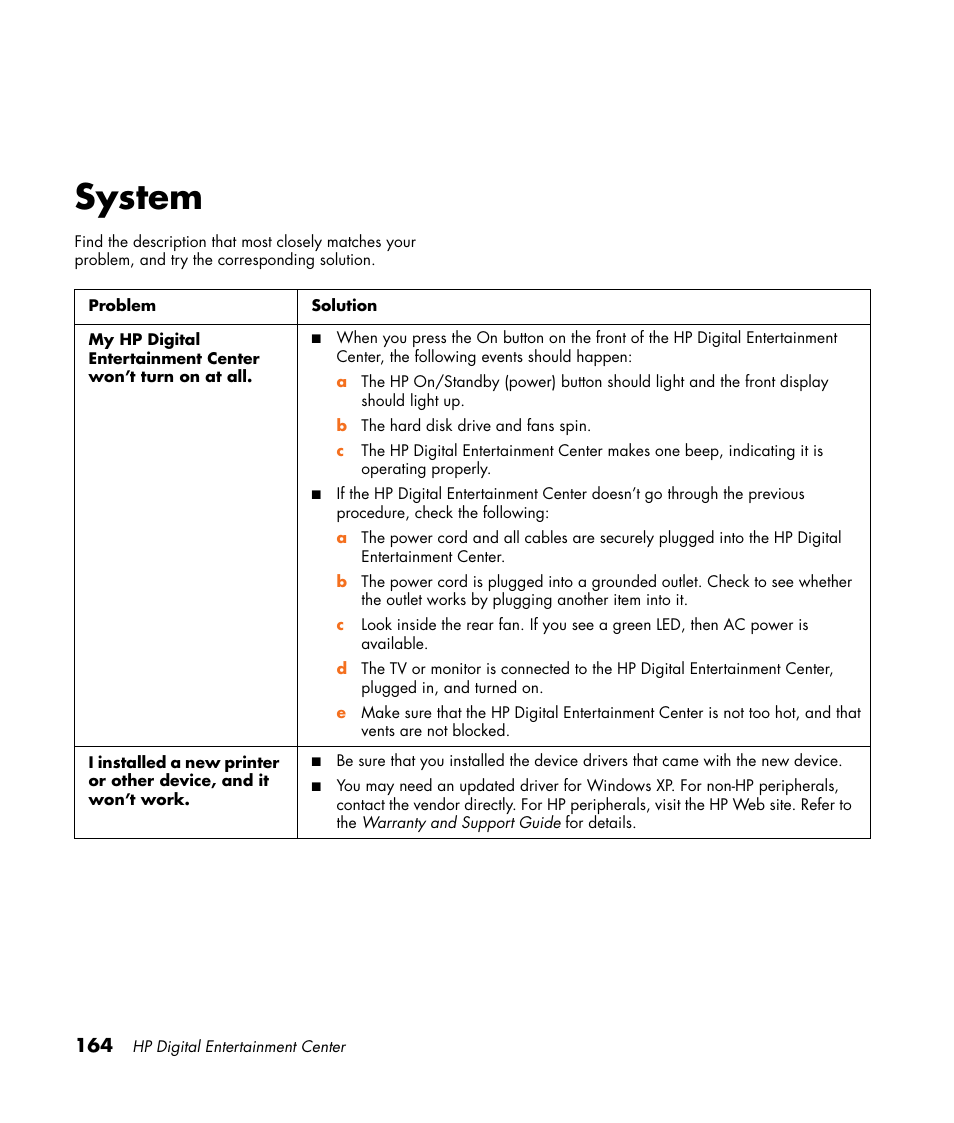 System | HP 2307890A User Manual | Page 170 / 194