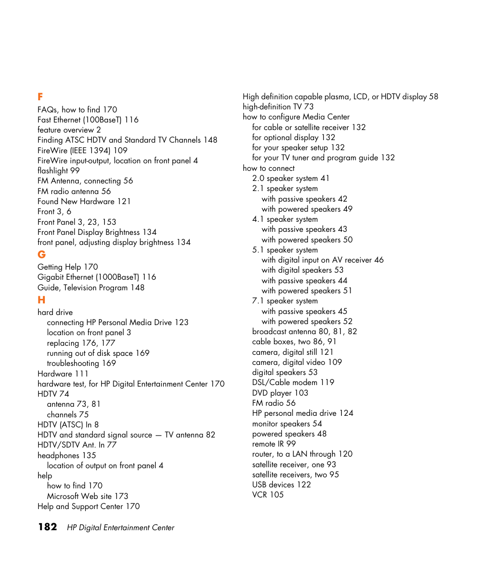 HP 2307890A User Manual | Page 188 / 194