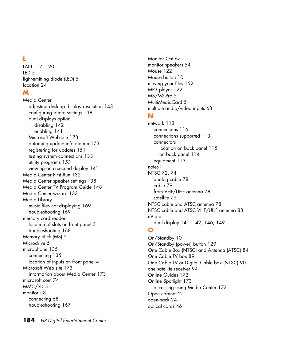 HP 2307890A User Manual | Page 190 / 194