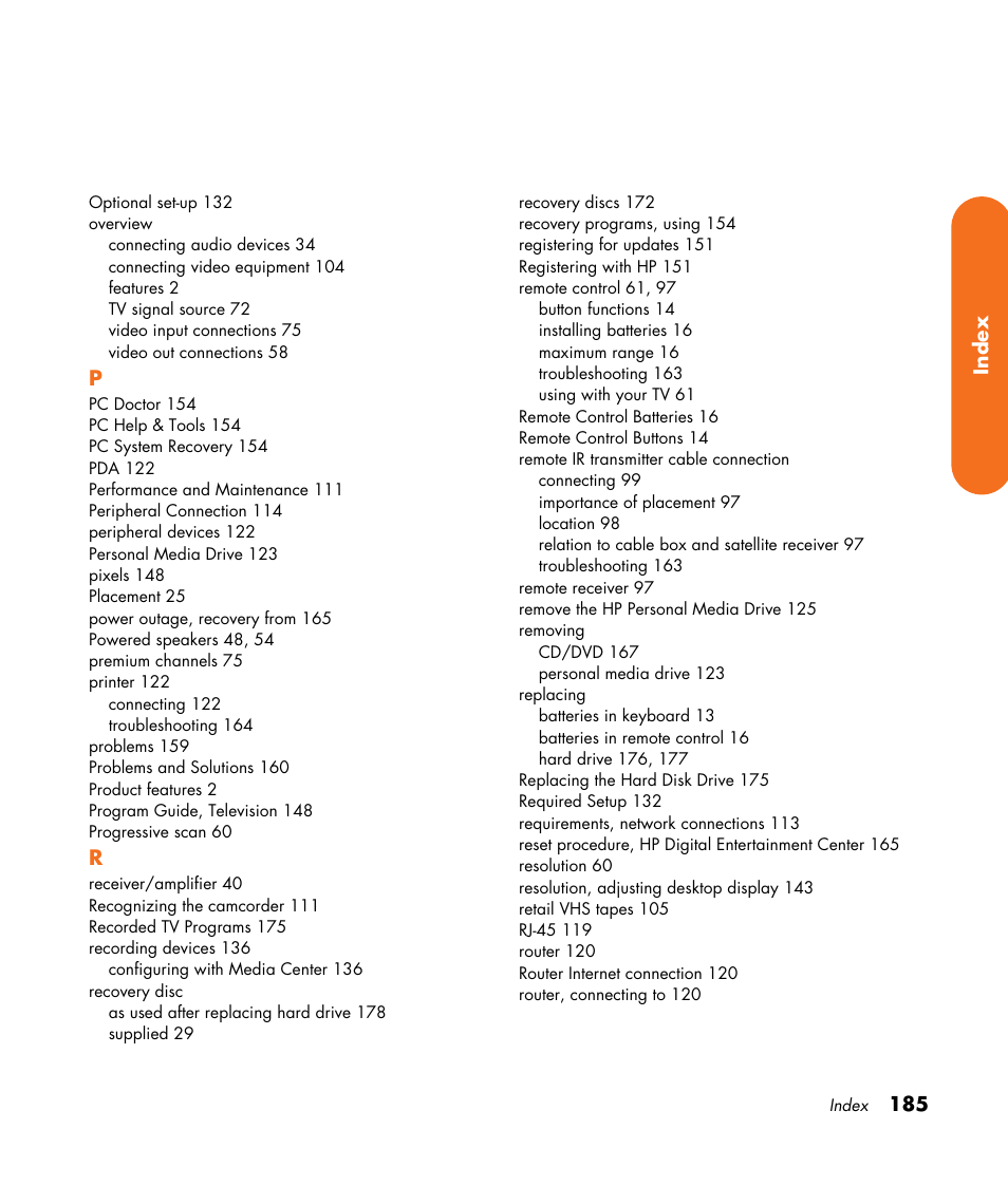 HP 2307890A User Manual | Page 191 / 194