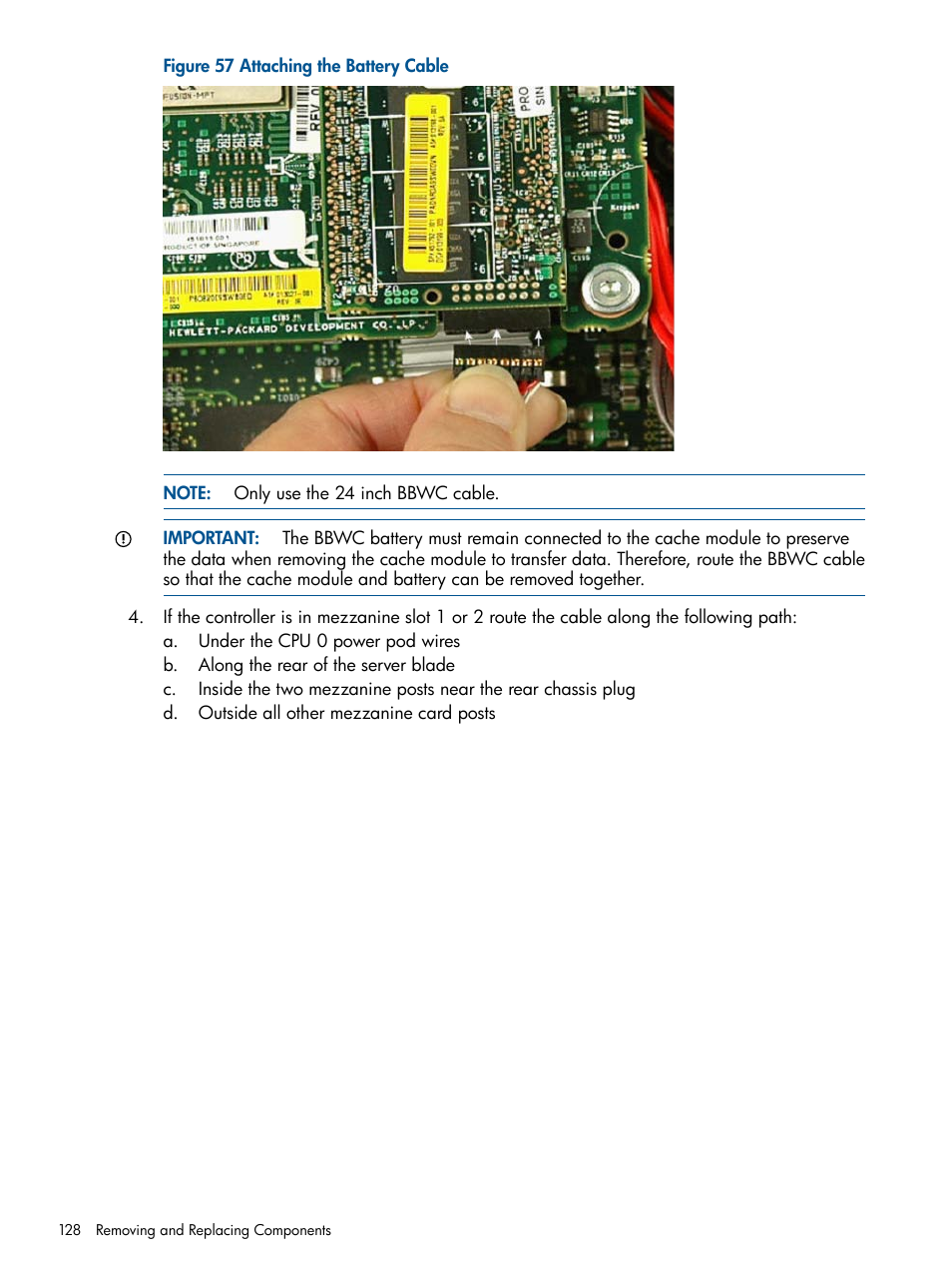 HP BL860C User Manual | Page 128 / 184