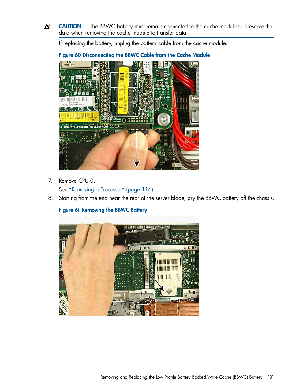 HP BL860C User Manual | Page 131 / 184