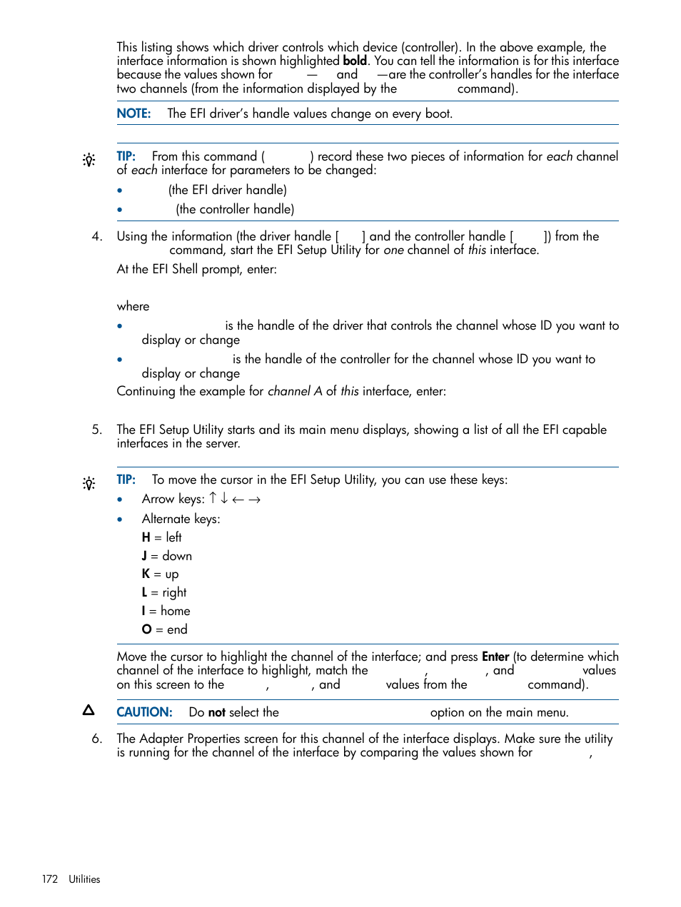 HP BL860C User Manual | Page 172 / 184