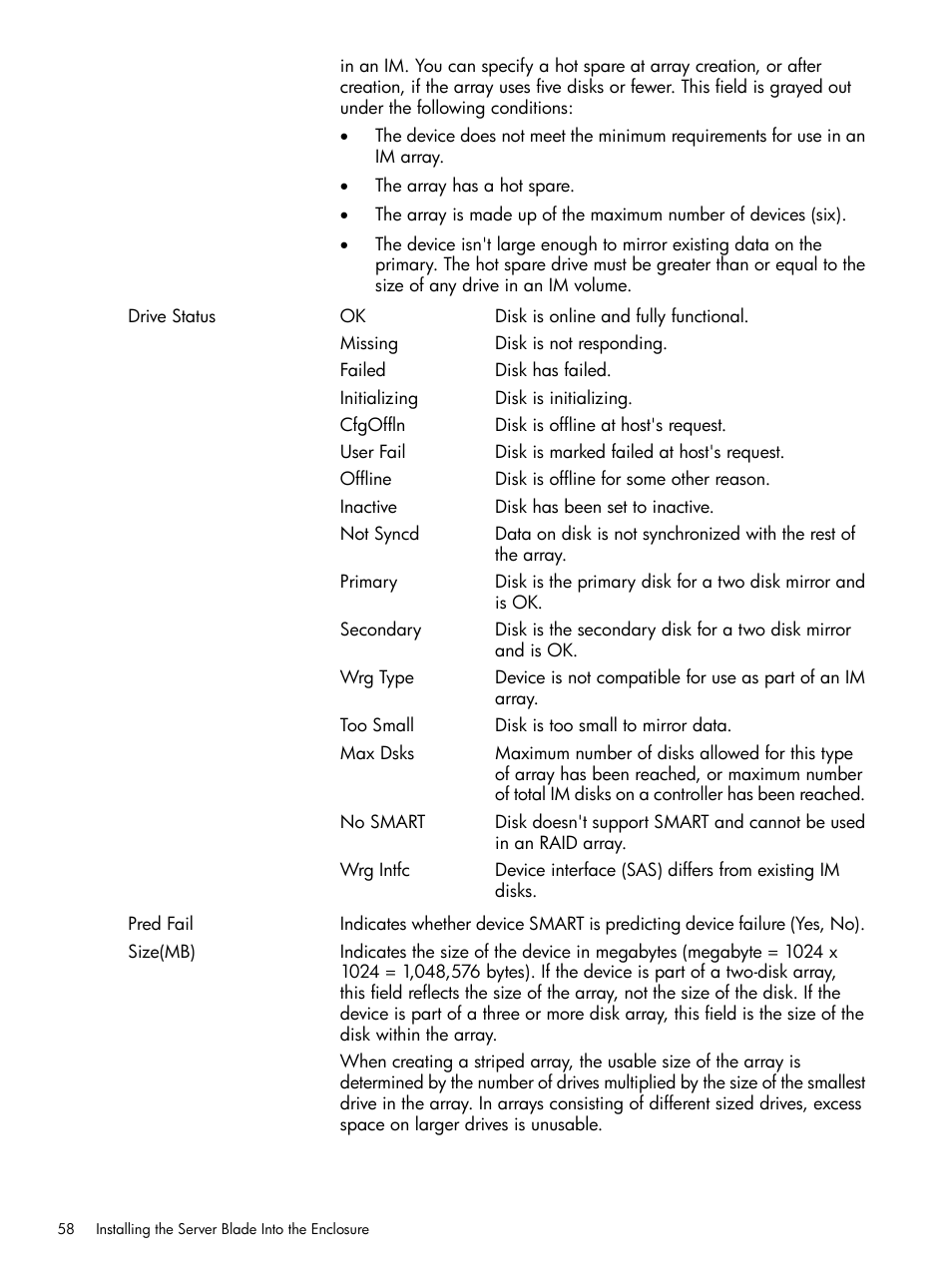 HP BL860C User Manual | Page 58 / 184