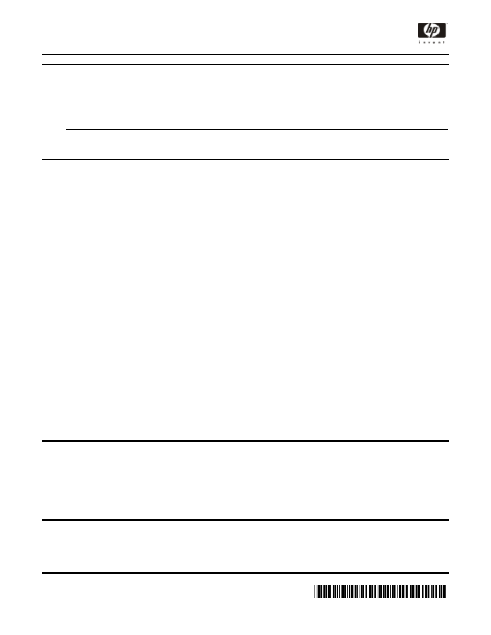 HP LP 1000r User Manual | Page 3 / 3