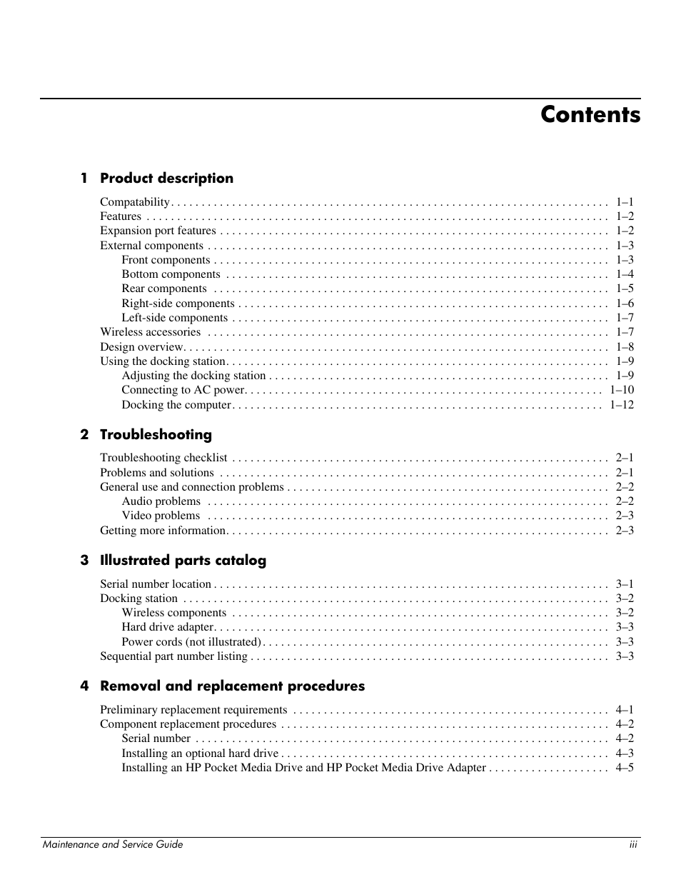HP 463777-001 User Manual | Page 4 / 42