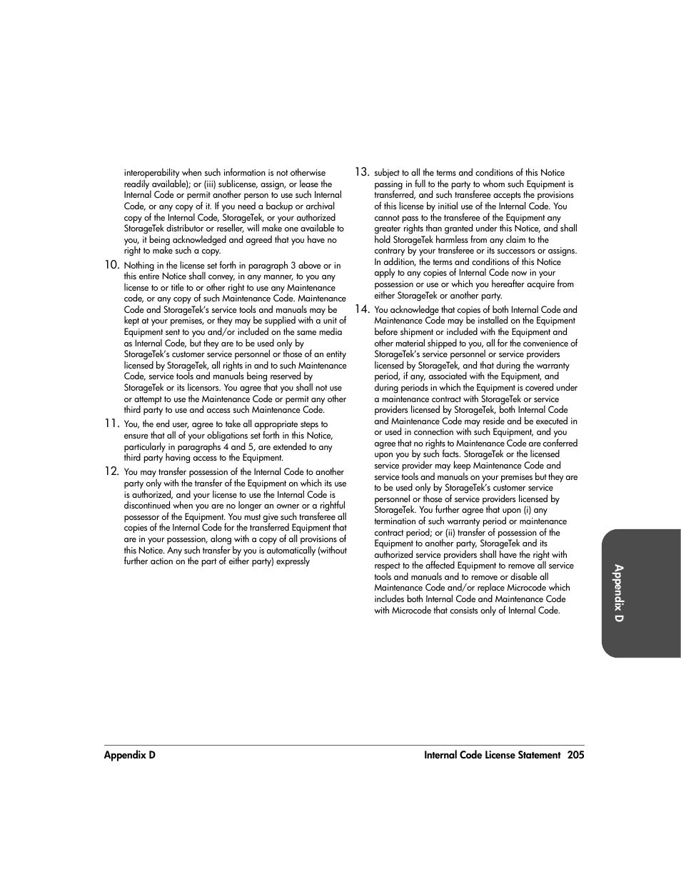 HP 20/700 User Manual | Page 206 / 219
