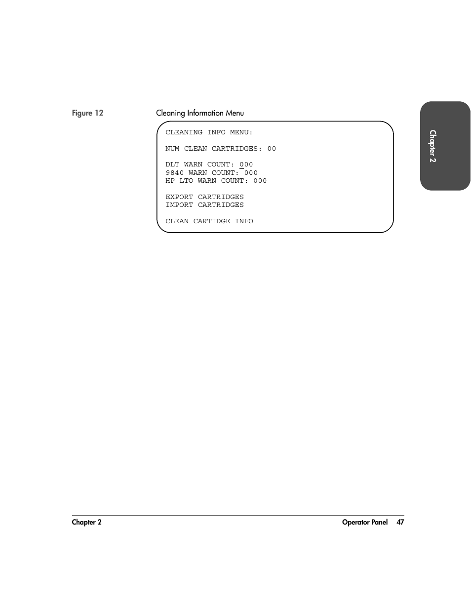 Figure 12 | HP 20/700 User Manual | Page 48 / 219