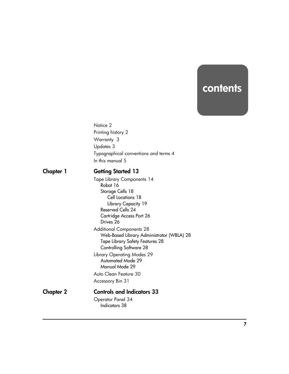 HP 20/700 User Manual | Page 8 / 219
