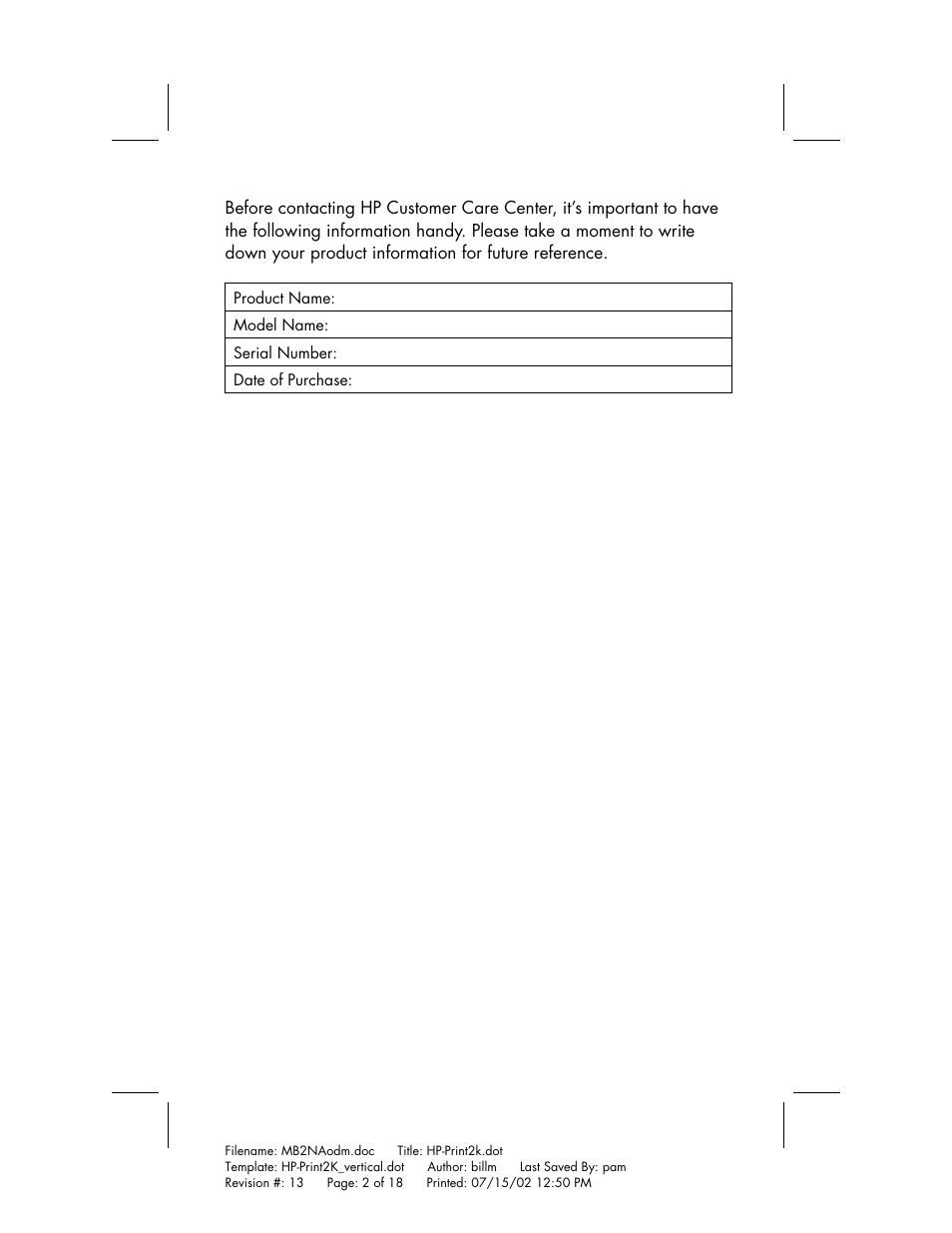 HP Home PC User Manual | Page 2 / 18
