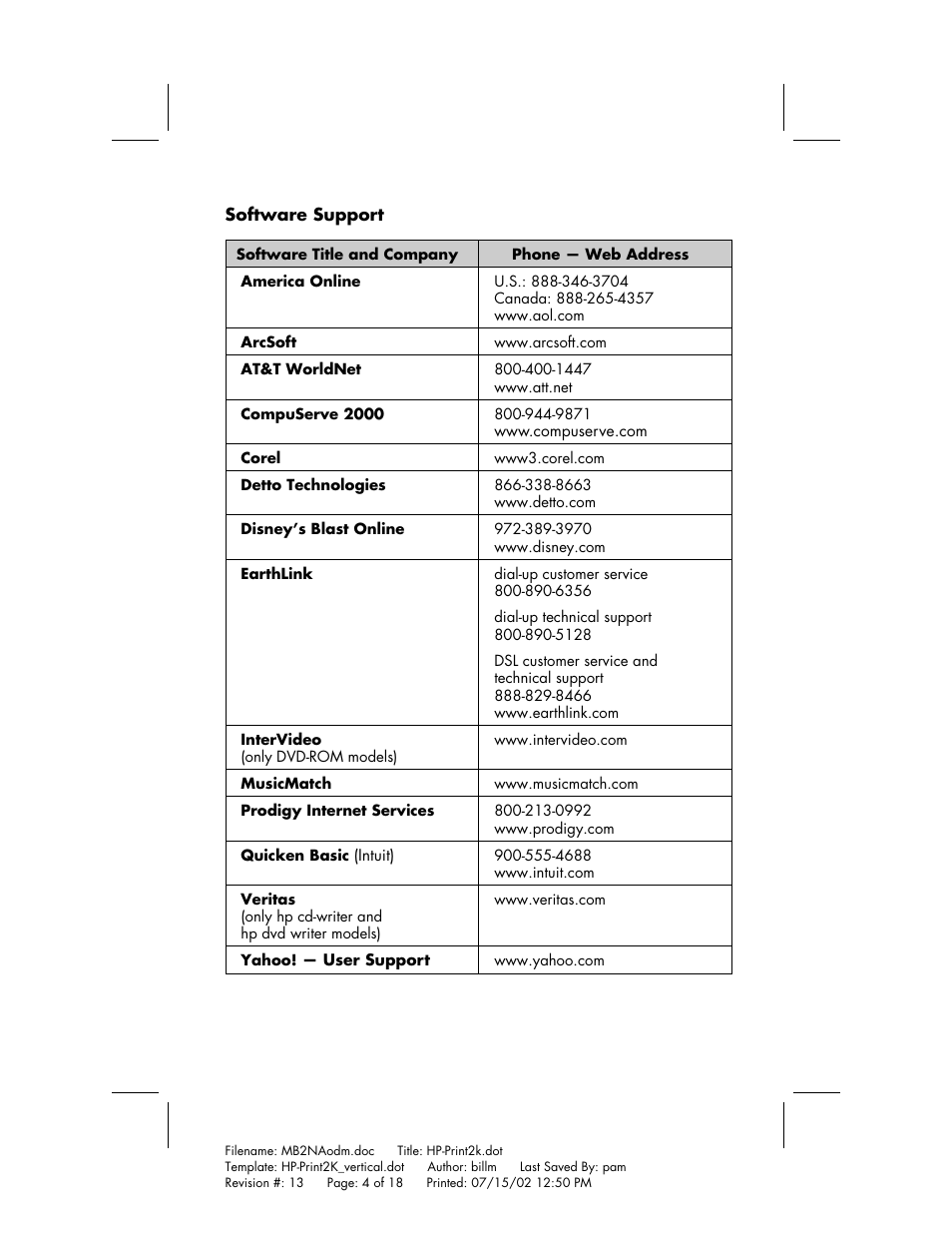 HP Home PC User Manual | Page 4 / 18