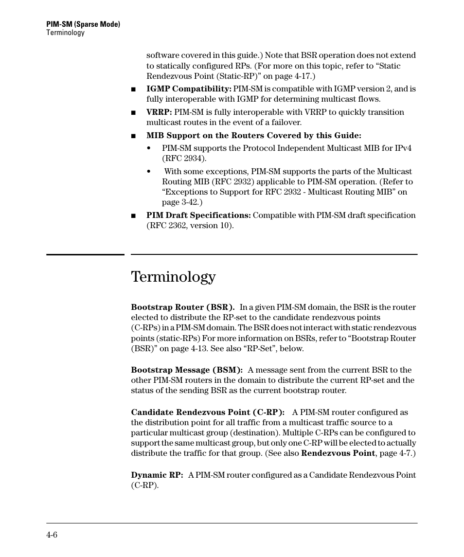 Terminology | HP 3500YL User Manual | Page 110 / 394
