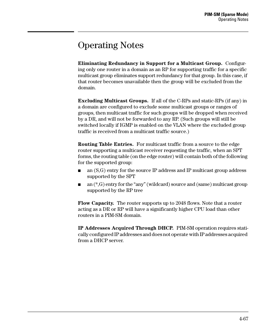 Operating notes | HP 3500YL User Manual | Page 171 / 394