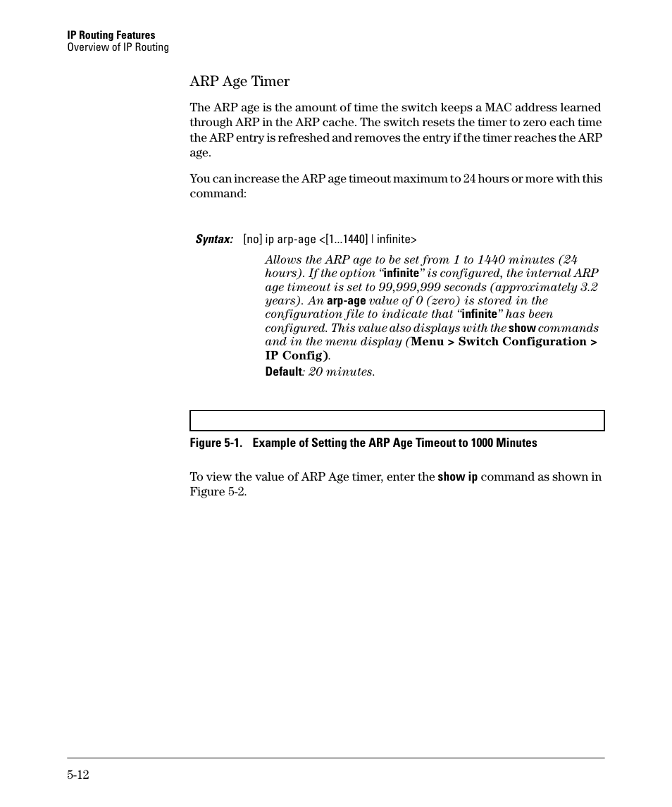Arp age timer -12, Arp age timer -13, Arp age timer | HP 3500YL User Manual | Page 186 / 394