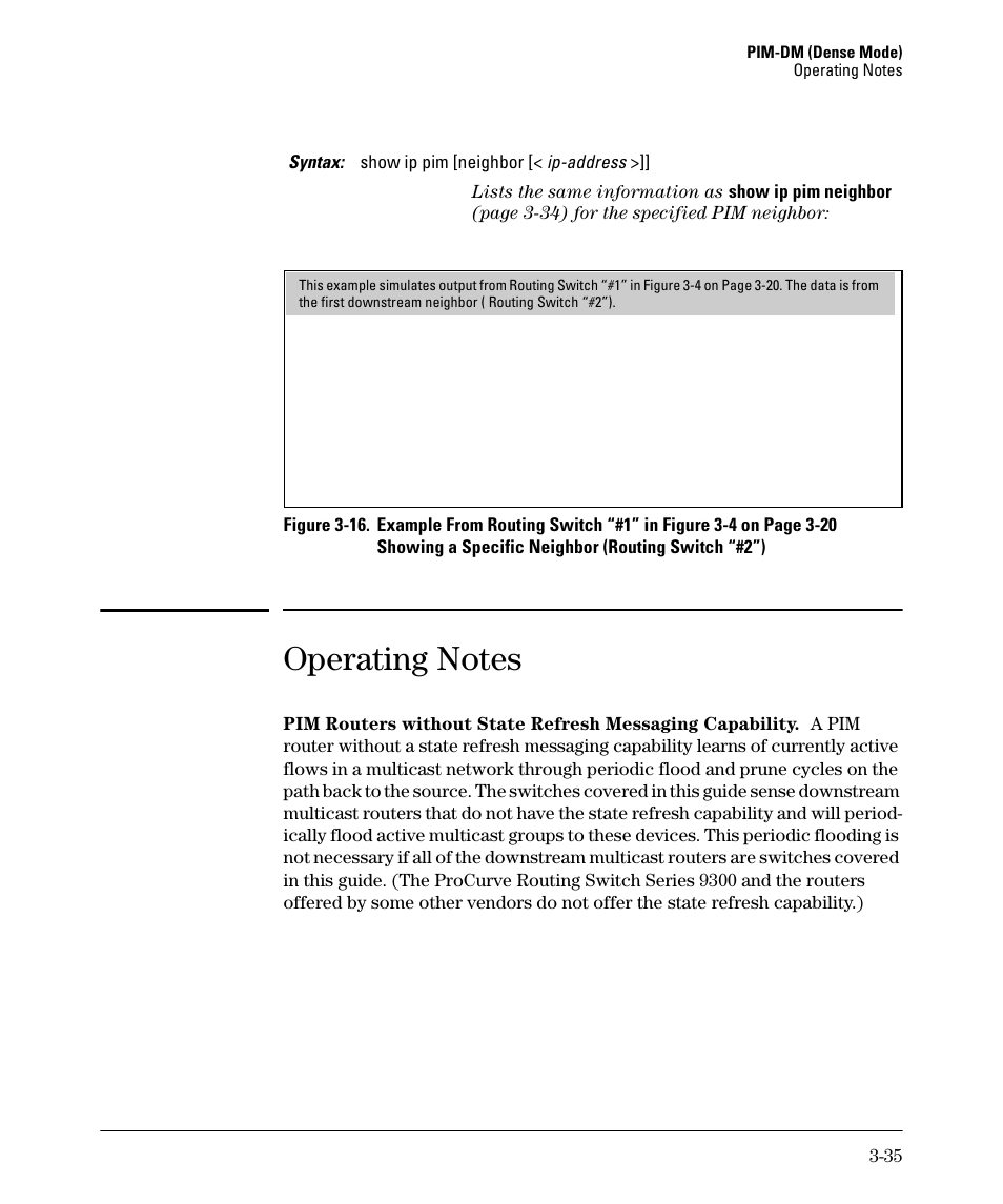 Operating notes | HP 3500YL User Manual | Page 97 / 394