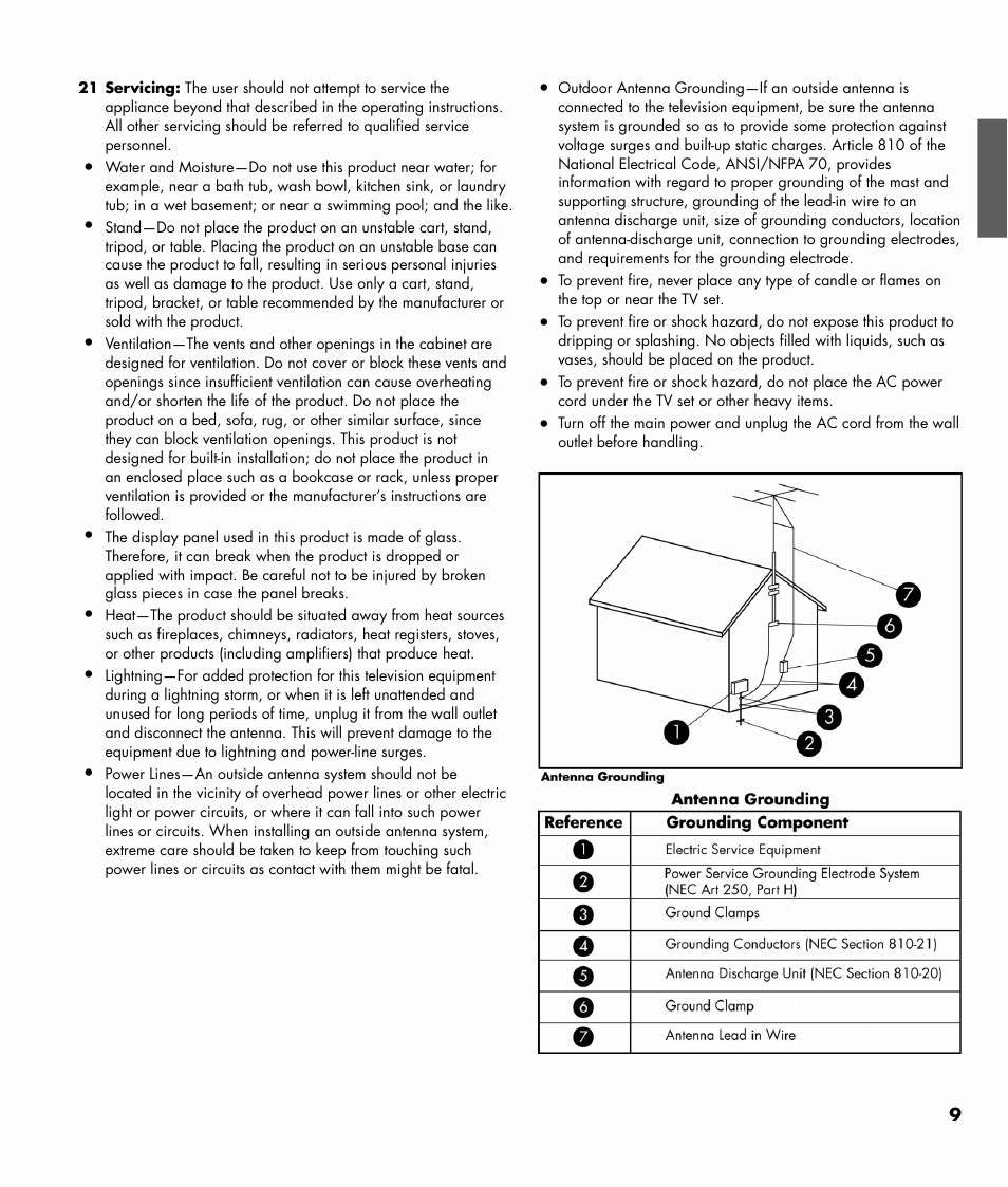 HP MediaSmart SL4782N User Manual | Page 9 / 36