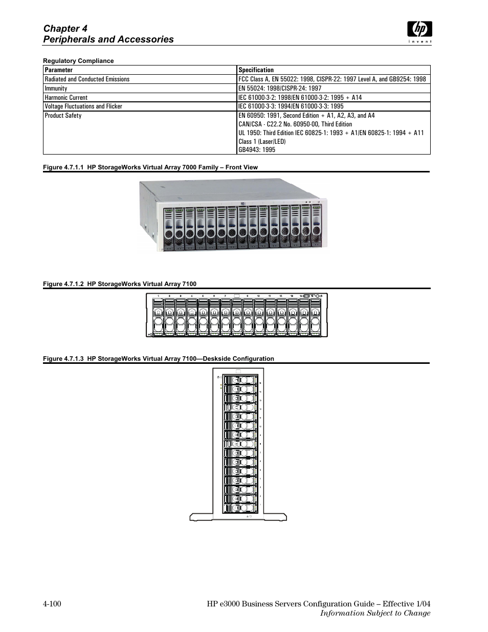 Chapter 4 peripherals and accessories | HP VA7410 User Manual | Page 10 / 49