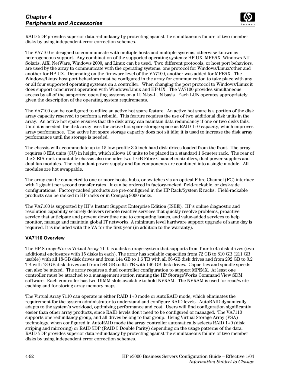 HP VA7410 User Manual | Page 2 / 49