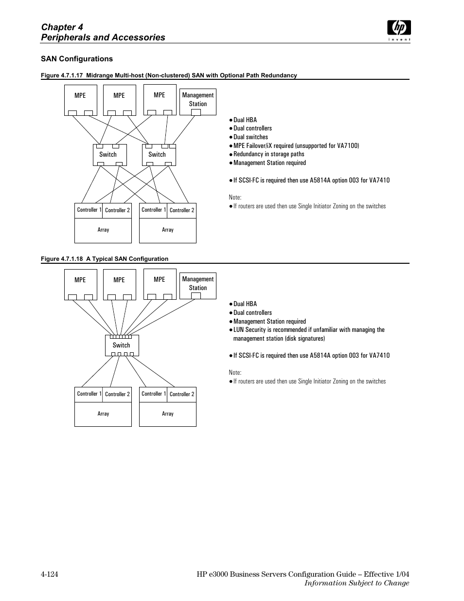 Chapter 4 peripherals and accessories | HP VA7410 User Manual | Page 34 / 49