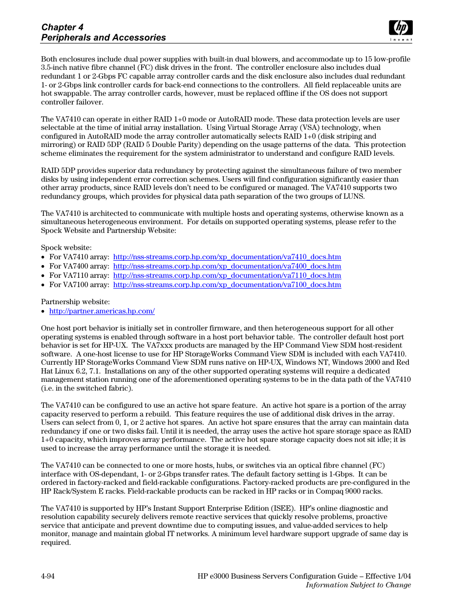 HP VA7410 User Manual | Page 4 / 49
