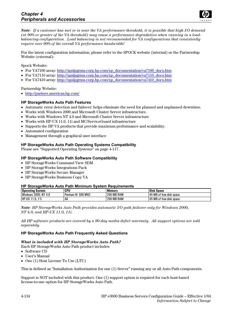 HP VA7410 User Manual | Page 44 / 49