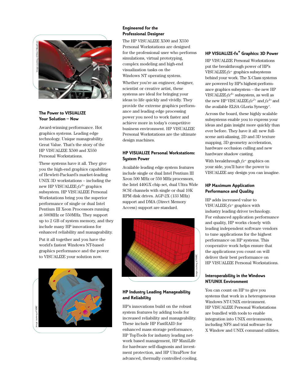 HP VISUALIZE X-Class User Manual | Page 2 / 4