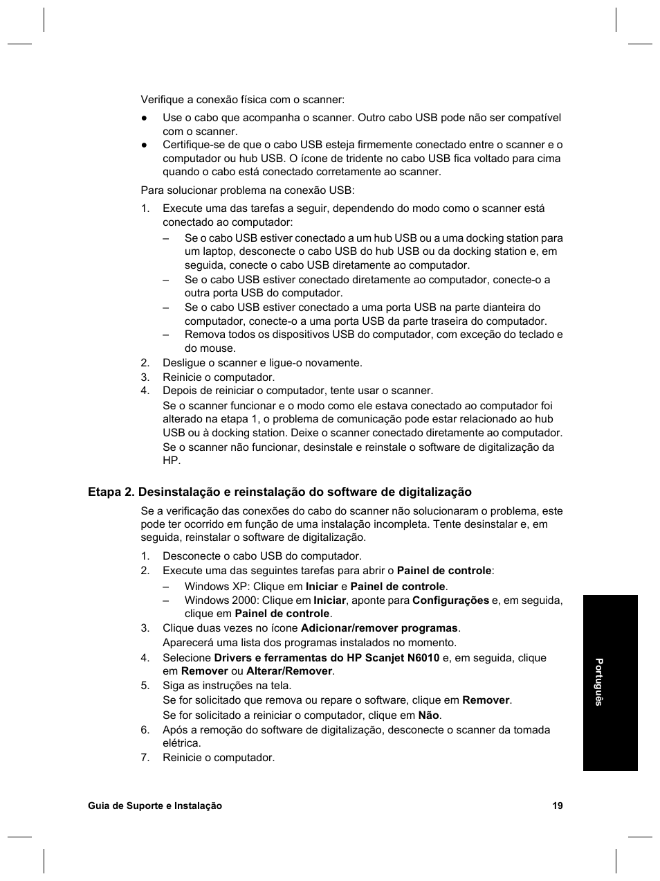 HP Scanjet N6010 User Manual | Page 105 / 116