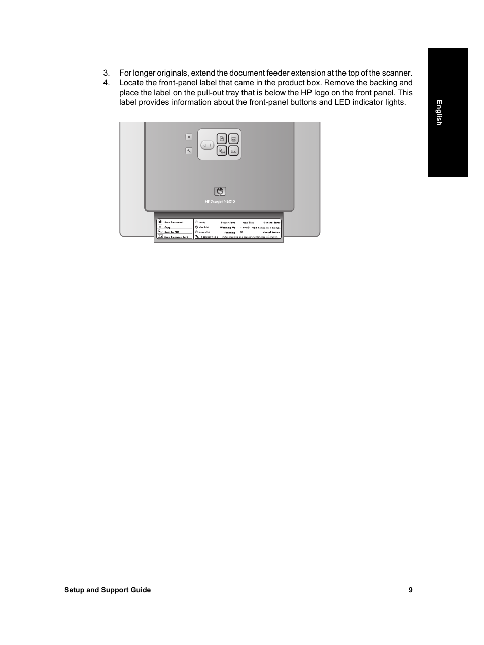 HP Scanjet N6010 User Manual | Page 11 / 116