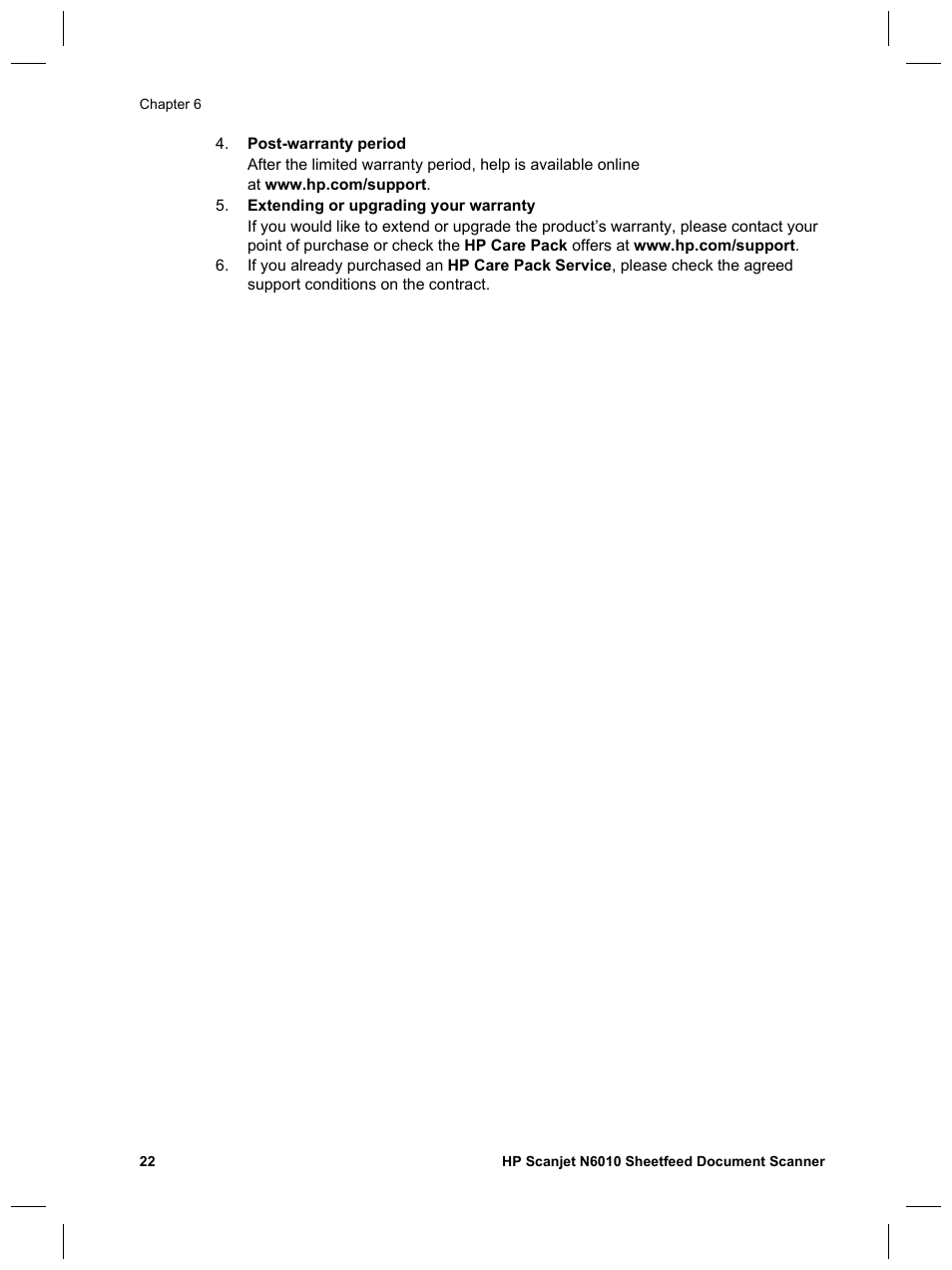 HP Scanjet N6010 User Manual | Page 24 / 116