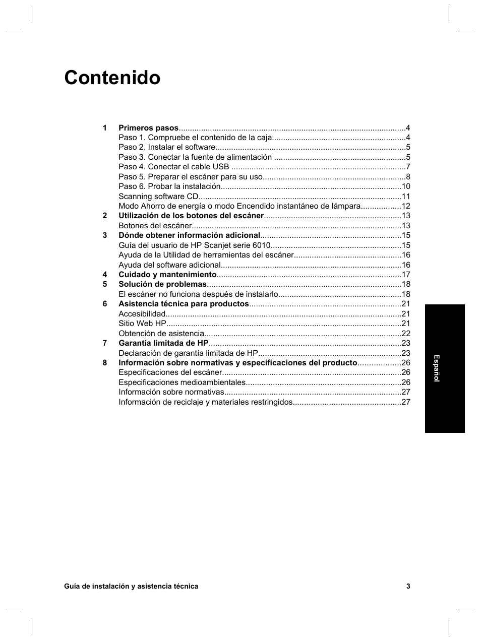 HP Scanjet N6010 User Manual | Page 61 / 116