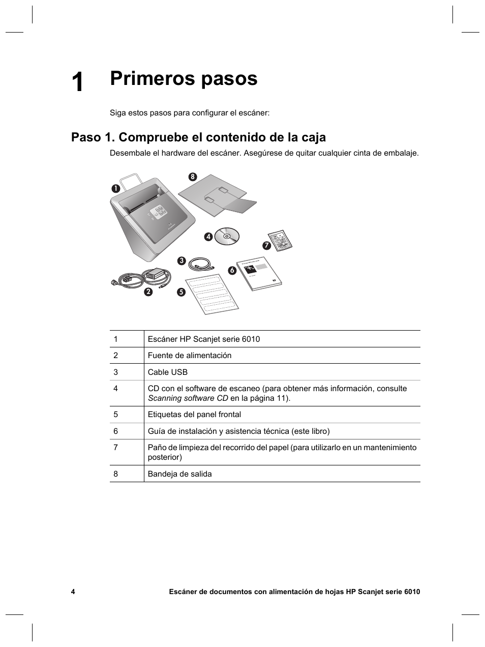 HP Scanjet N6010 User Manual | Page 62 / 116