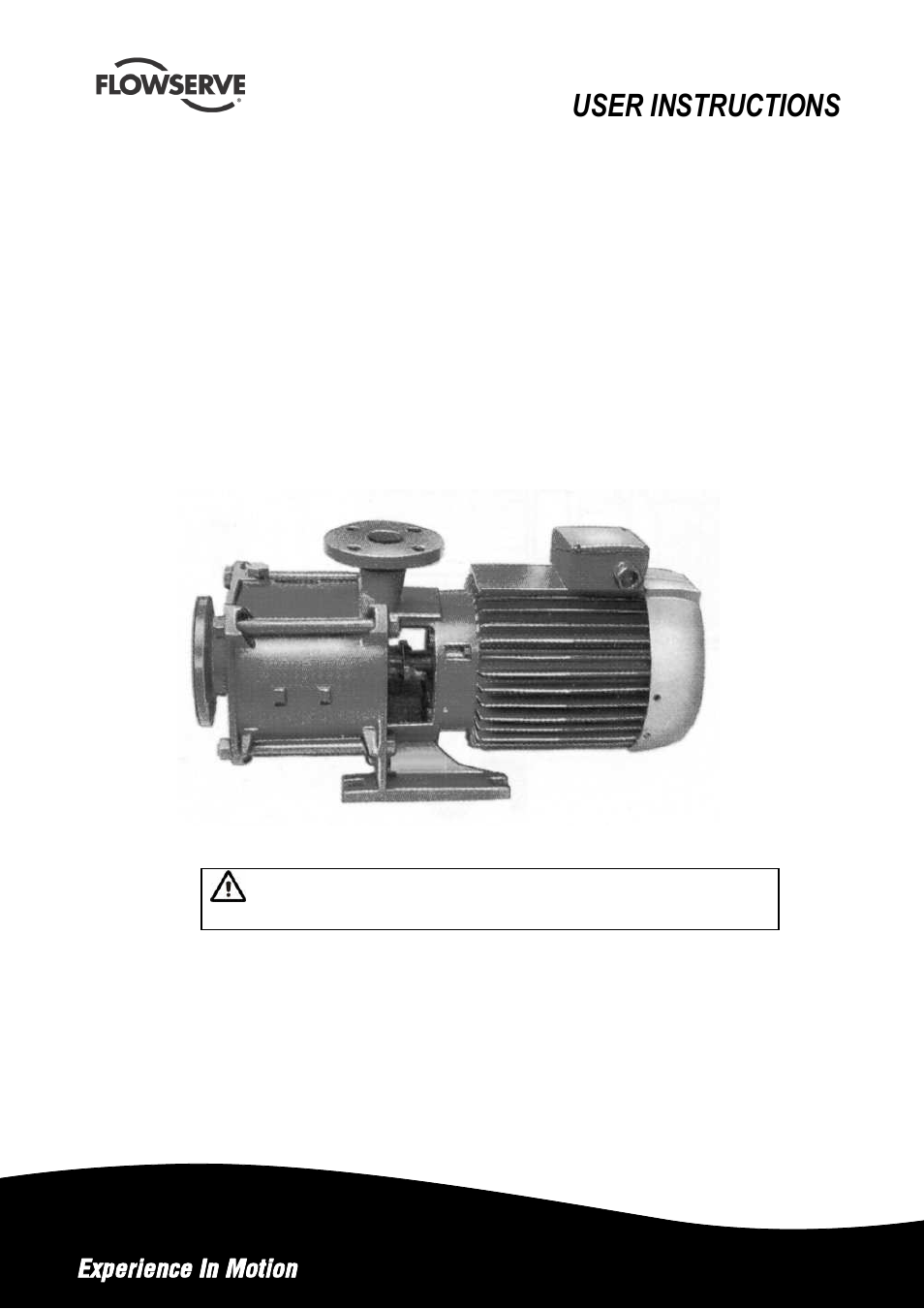 HP FM Centrifugal Pump PCN=71576526 User Manual | 32 pages