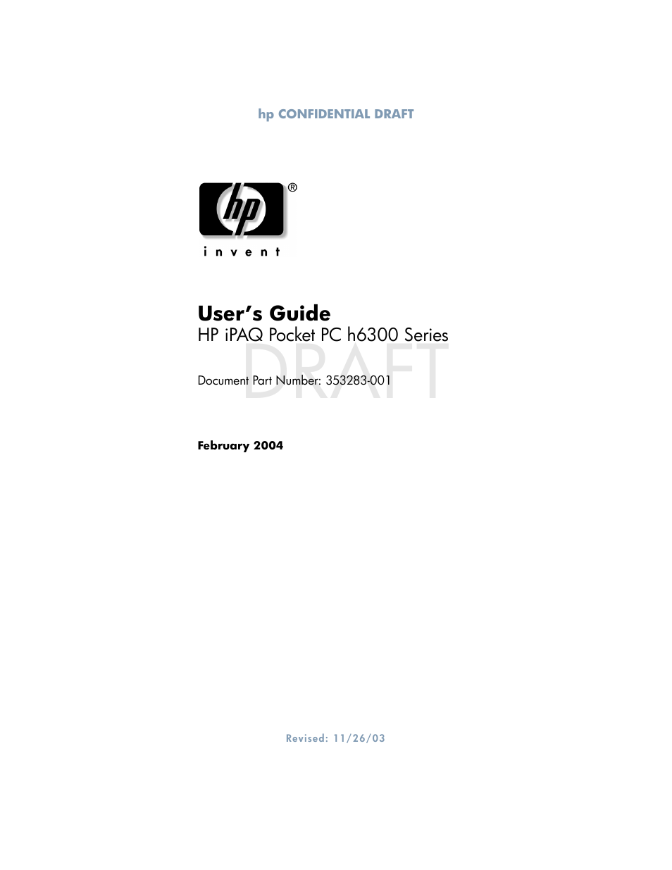 HP h6300 User Manual | 190 pages