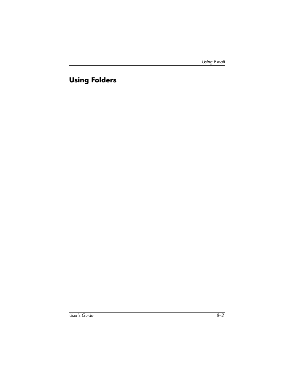 Using folders | HP h6300 User Manual | Page 110 / 190