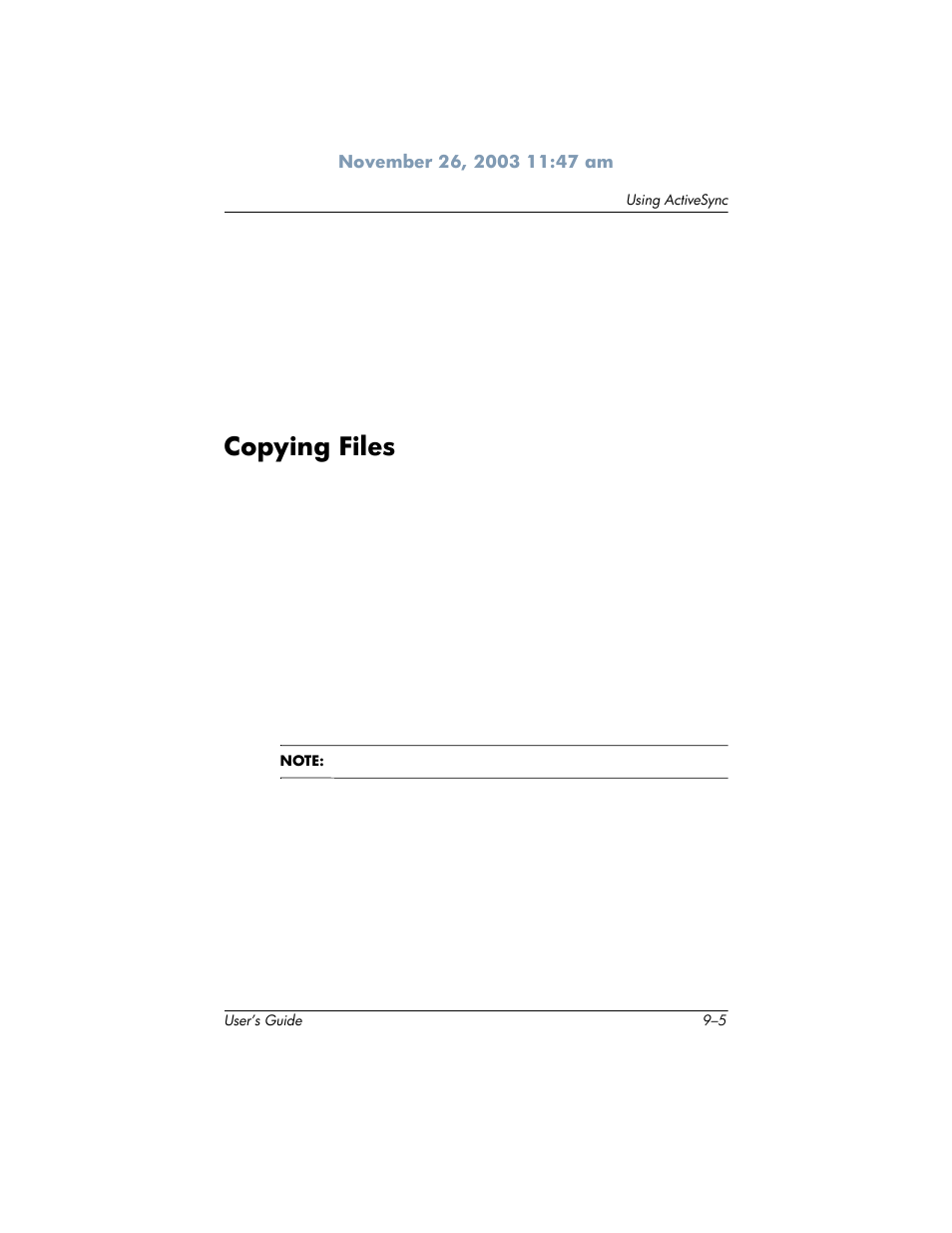 Copying files | HP h6300 User Manual | Page 117 / 190