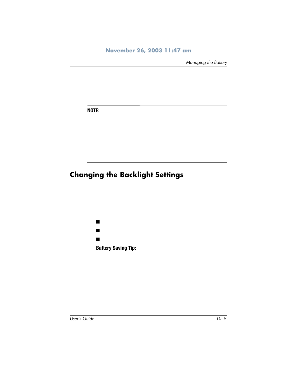 Changing the backlight settings | HP h6300 User Manual | Page 129 / 190