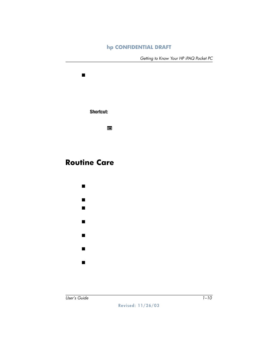 Routine care | HP h6300 User Manual | Page 20 / 190