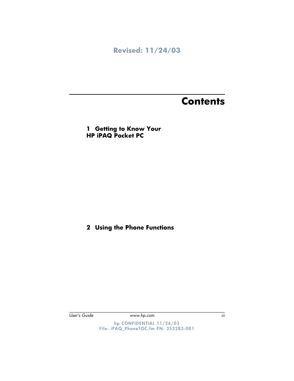 HP h6300 User Manual | Page 3 / 190