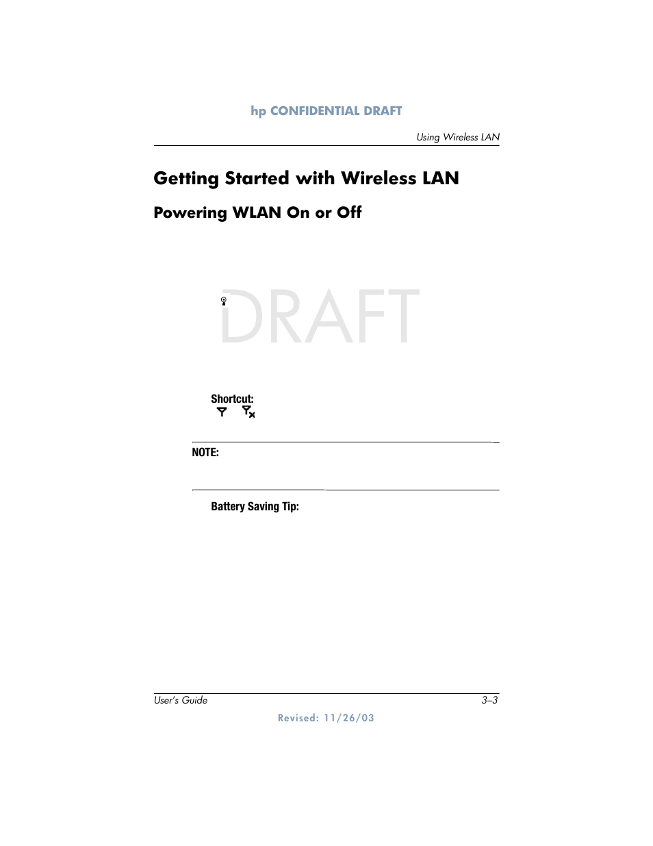 Draft | HP h6300 User Manual | Page 47 / 190