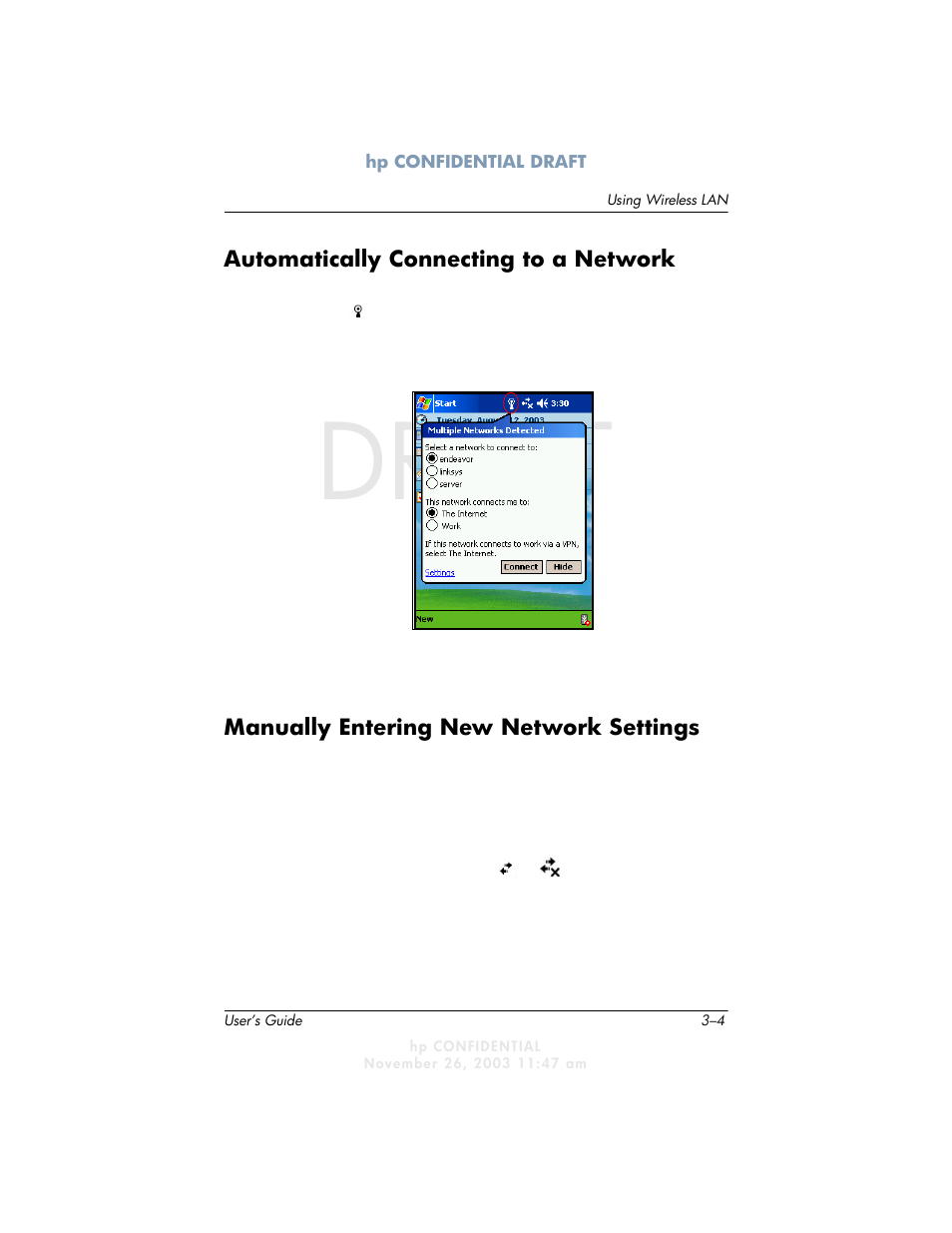 Draft | HP h6300 User Manual | Page 48 / 190