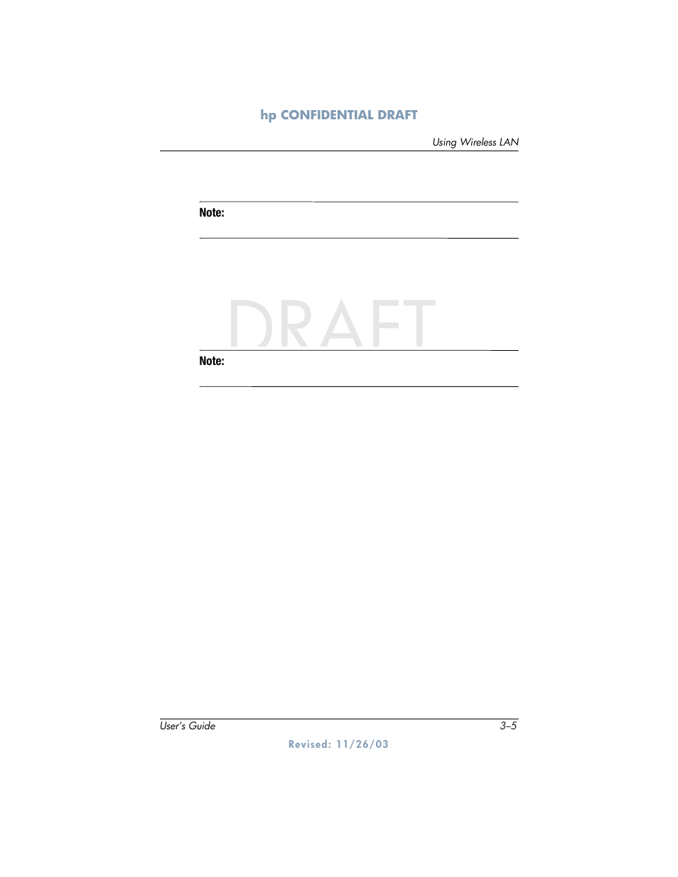 Draft | HP h6300 User Manual | Page 49 / 190