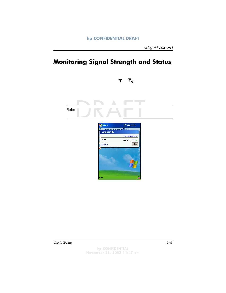 Draft | HP h6300 User Manual | Page 52 / 190