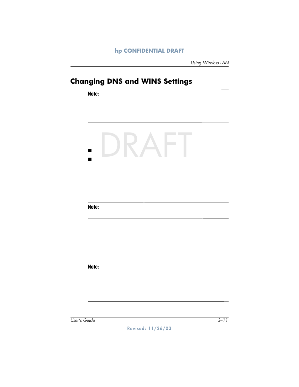 Draft | HP h6300 User Manual | Page 55 / 190