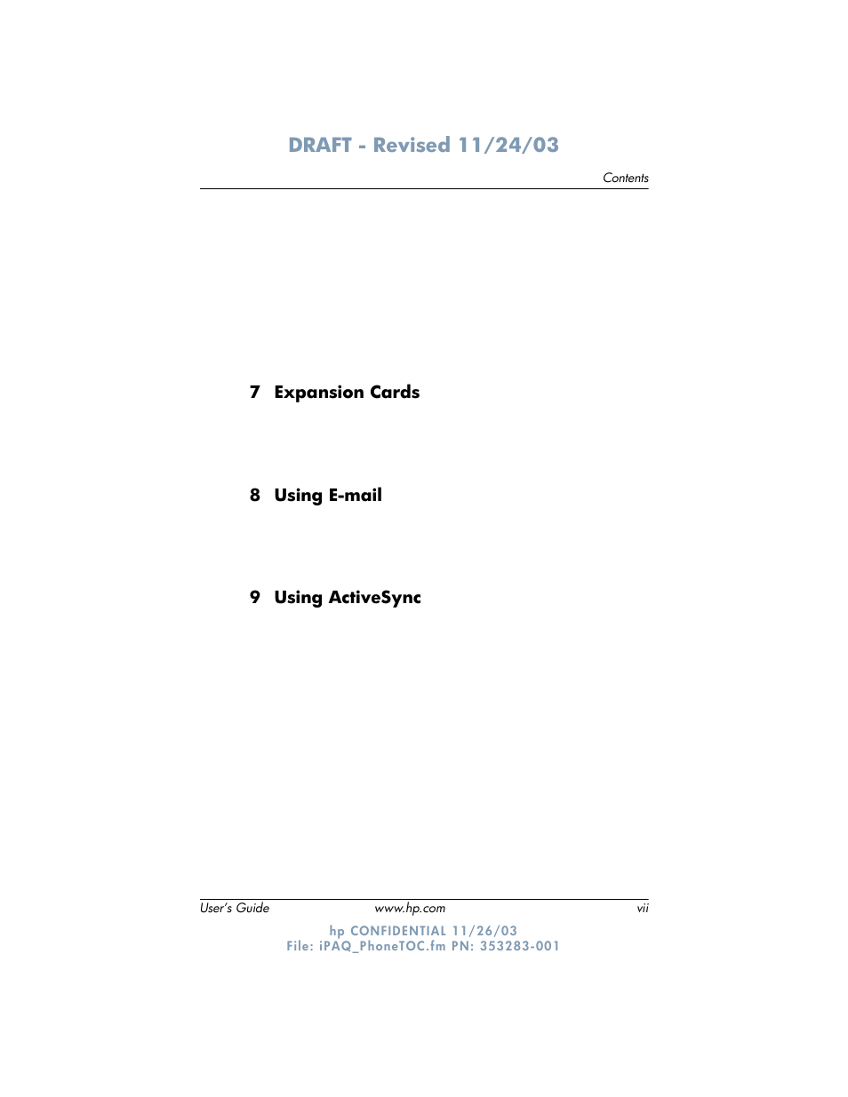 HP h6300 User Manual | Page 7 / 190