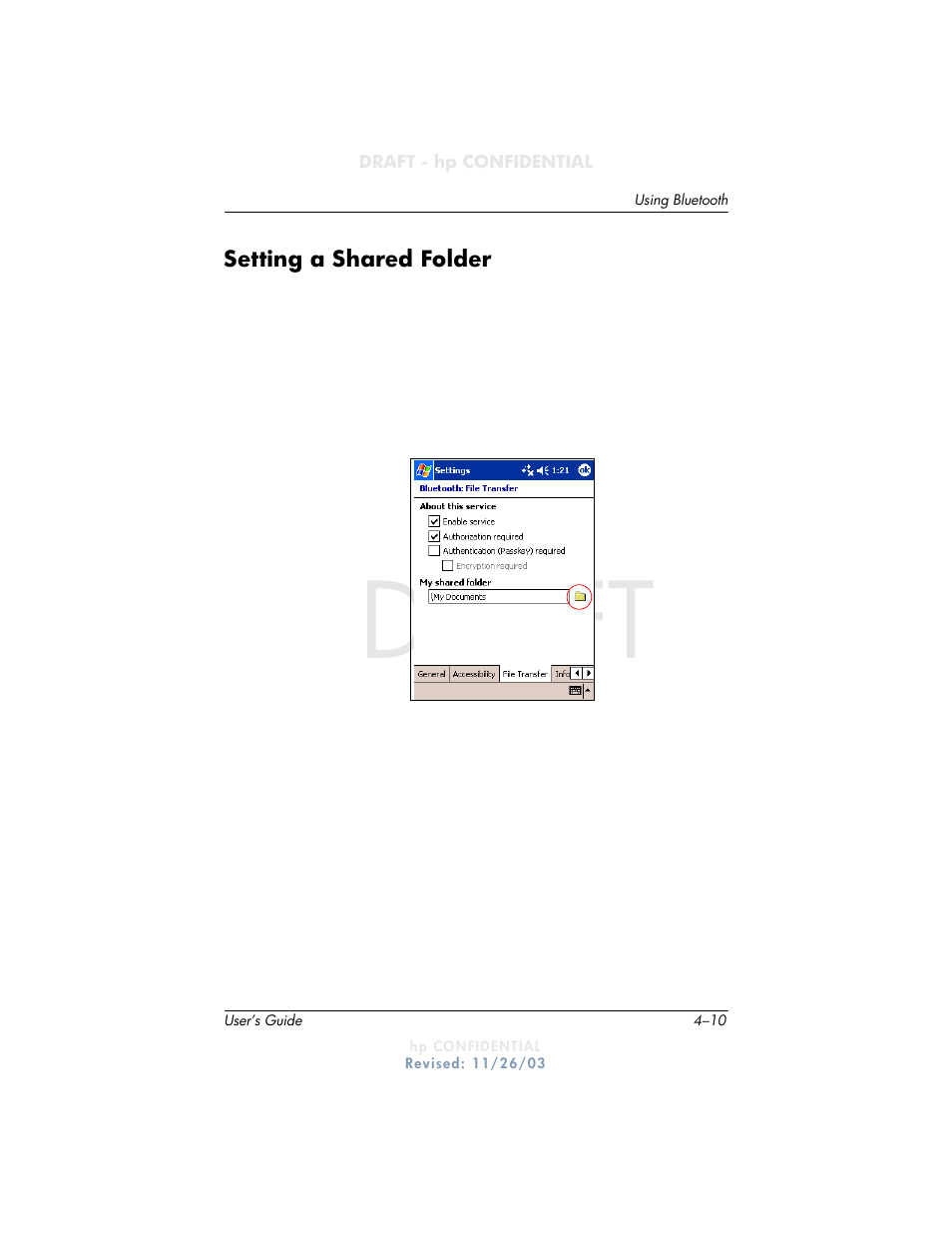 Draft | HP h6300 User Manual | Page 70 / 190