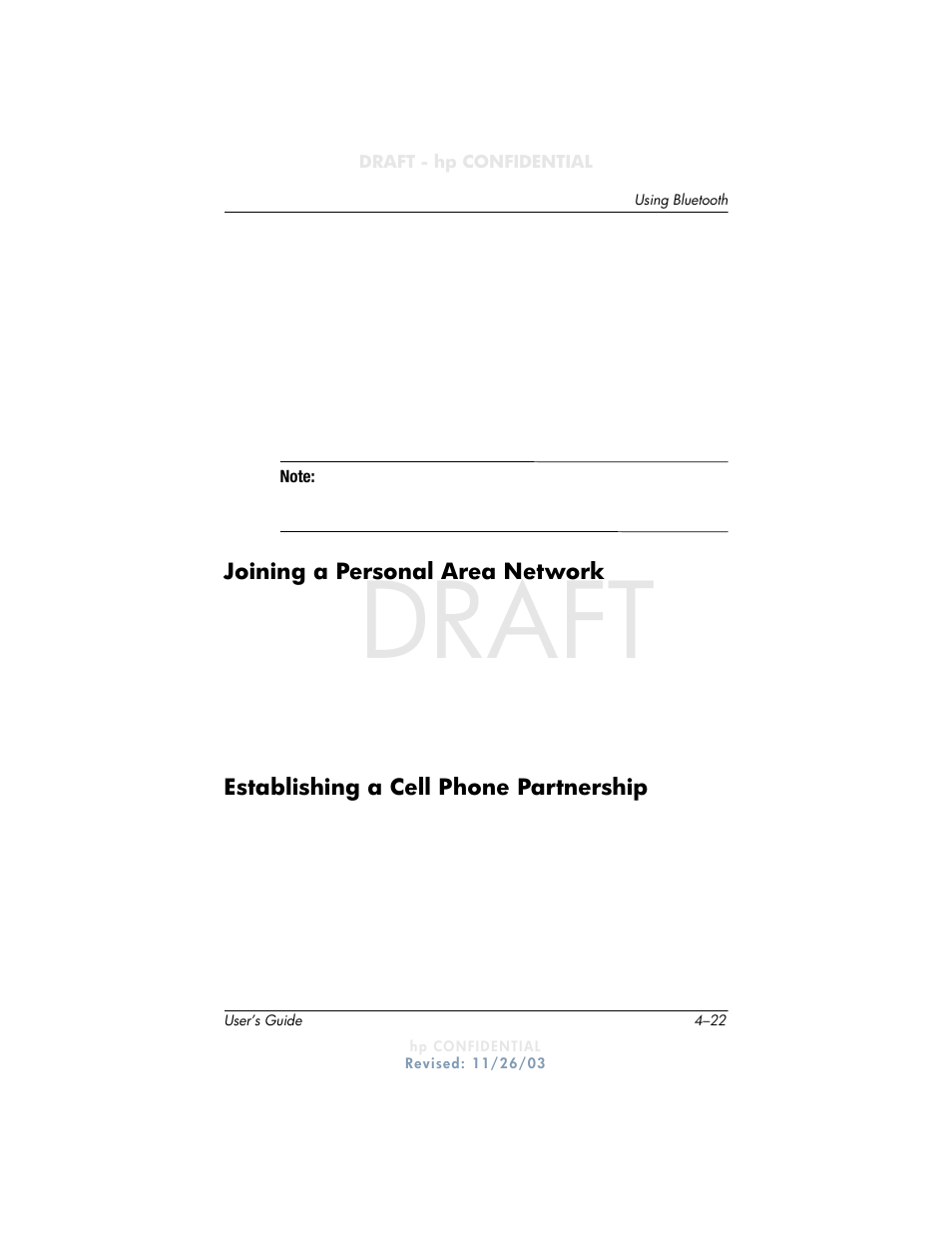Draft | HP h6300 User Manual | Page 82 / 190