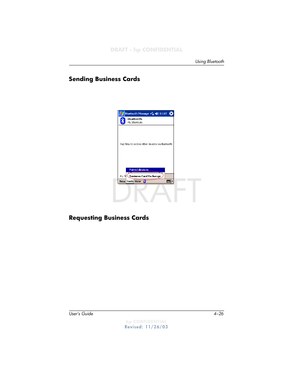 Draft | HP h6300 User Manual | Page 86 / 190