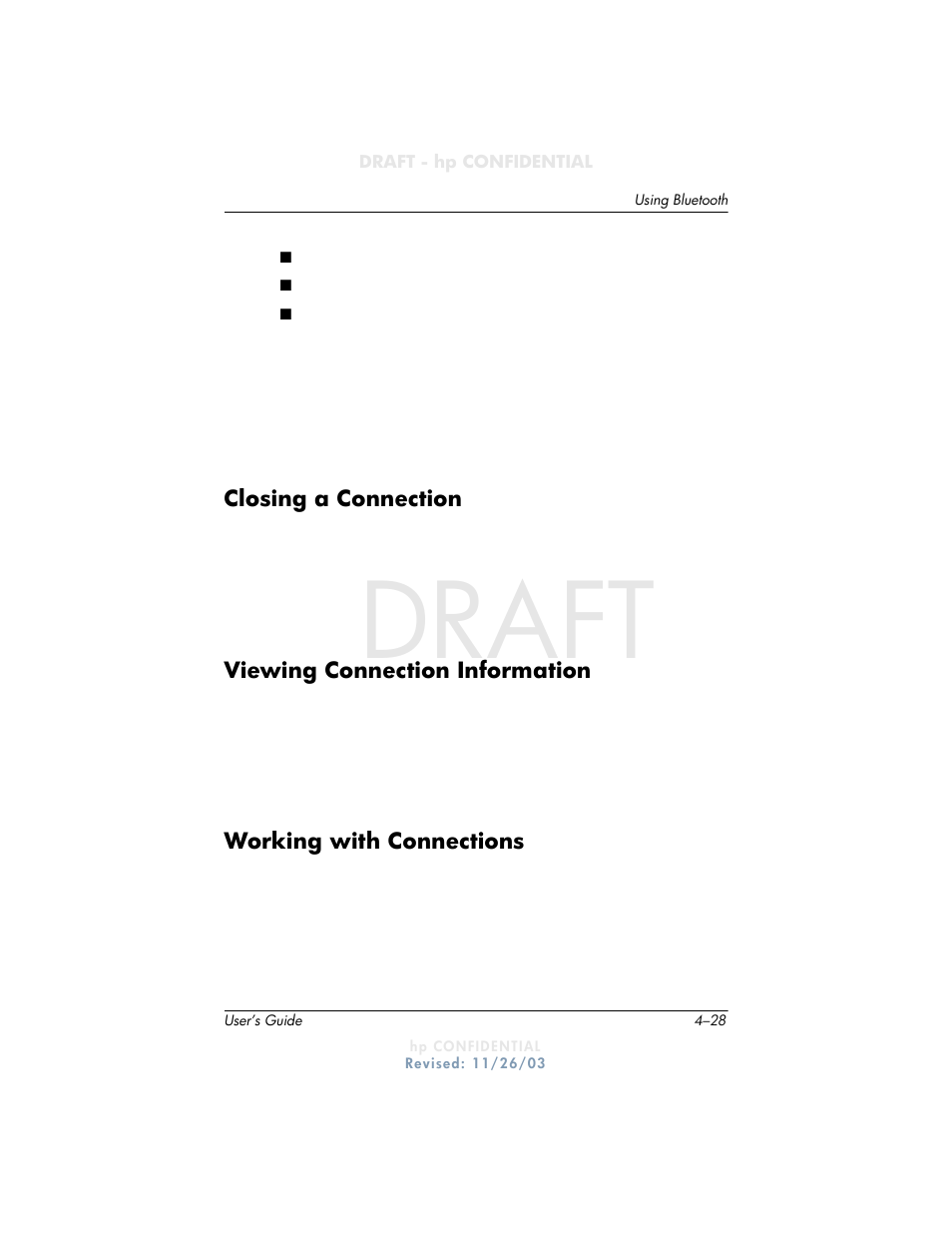 Draft | HP h6300 User Manual | Page 88 / 190