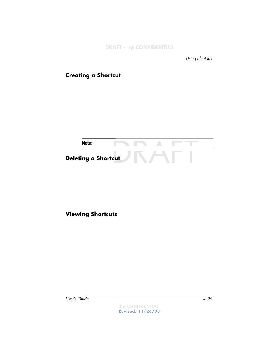 Draft | HP h6300 User Manual | Page 89 / 190