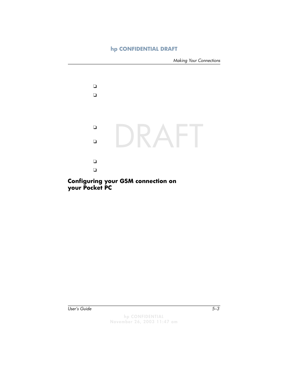 Draft | HP h6300 User Manual | Page 93 / 190
